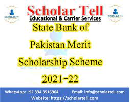 state bank of pakistan scholarship 2022